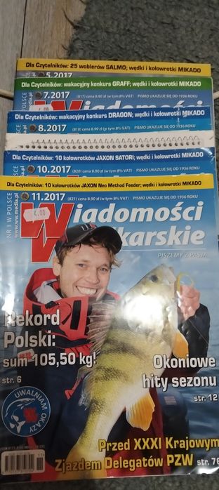 Gazety wędkarskie