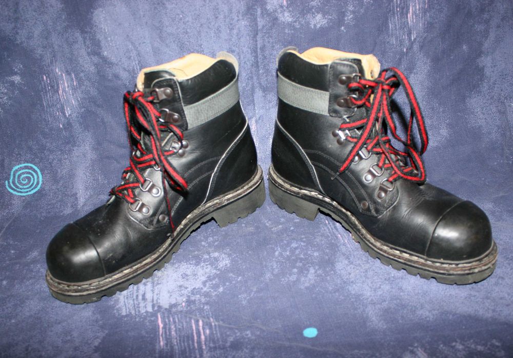 Мужские рабочие кожаные ботинки с защитой Stuco