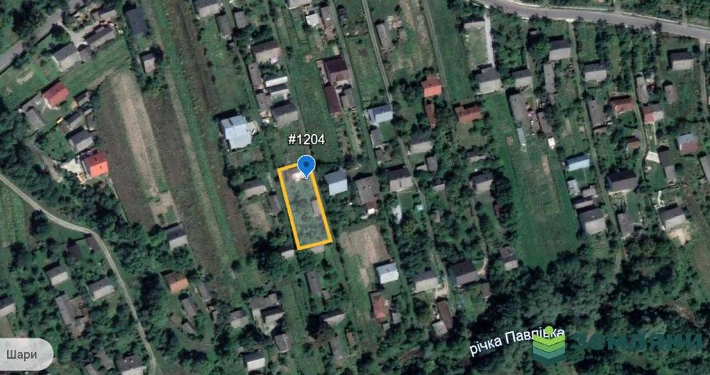 Продається земельна ділянка  розташована в с. Павлівка (8)