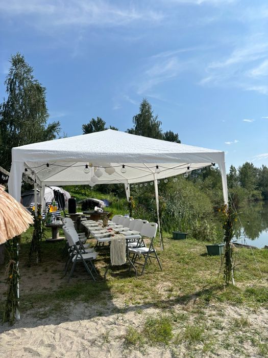Wynajem namiotów, krzeseł, stolików