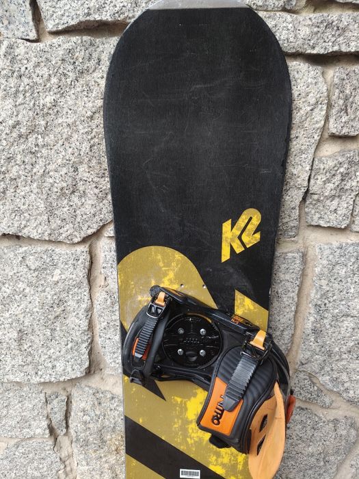 Deska snowboardowa K2 161 cm z wiązaniami Nitro