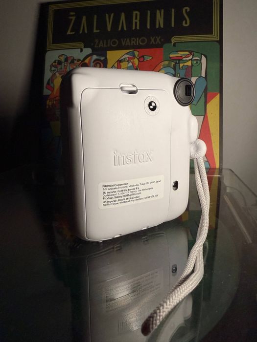 Instax mini 12 фотоапарат миттєвого сірий