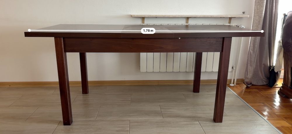 Stół do jadalni rozkładany