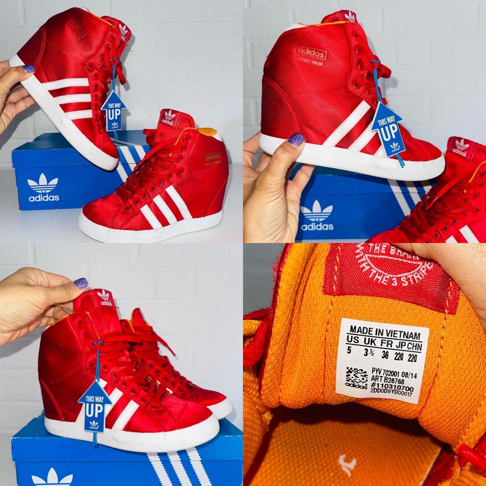 Adidas basket profi up czerwone 2025