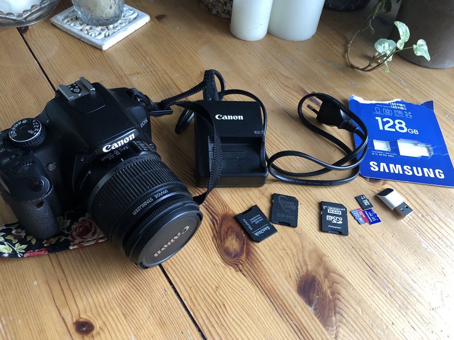 Lustrzanka Canon 450D + gratisy