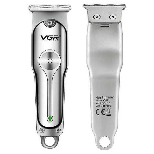 Акумуляторна машинка для стрижки VGR V-071, електробритва тример