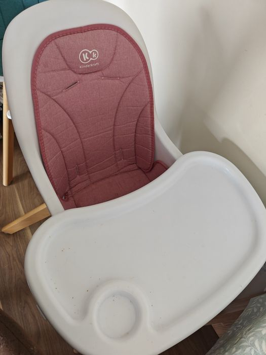 Kinderkraft Tixi - Cadeira papa  criança (verde ou rosa)