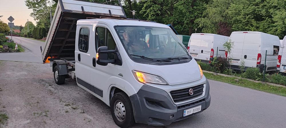 Fiat Ducato brygadowy iveco kiper wywrotka wywrot 3 stronny doka