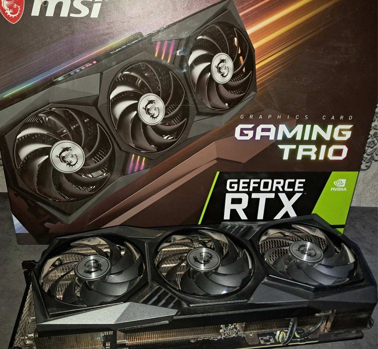 Відеокарта MSI GeForce RTX 3070 Gaming Trio 8G 
​Продам