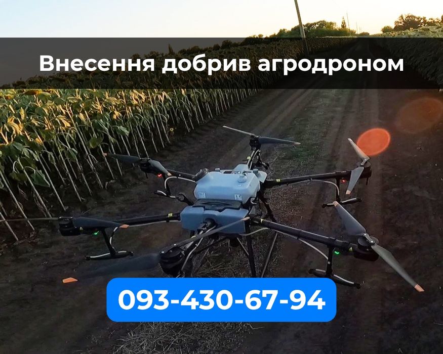 Агродрон | внесення ЗЗР | точне дозування