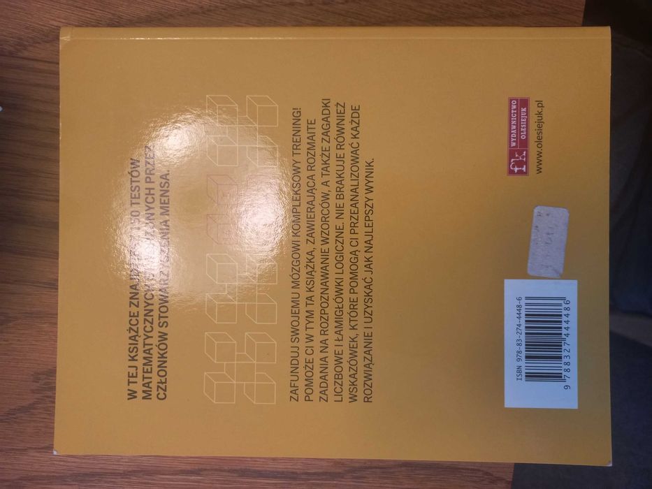 Testy matematyczne; MENSA The High IQ Society