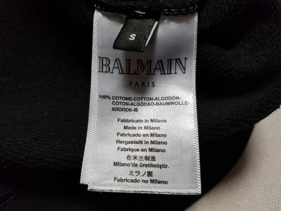 BALMAIN - Bluza Męska roz. S (M) super