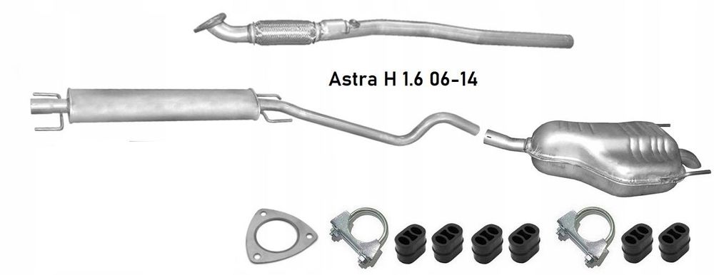Глушители  Opel Astra G H J  Vectra A B C  Zafira A B Omega