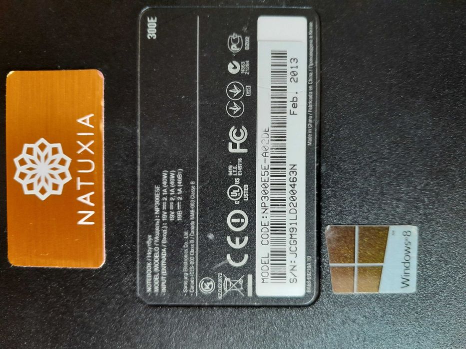 Laptop Samsung NP 300 ESE - A 02DE