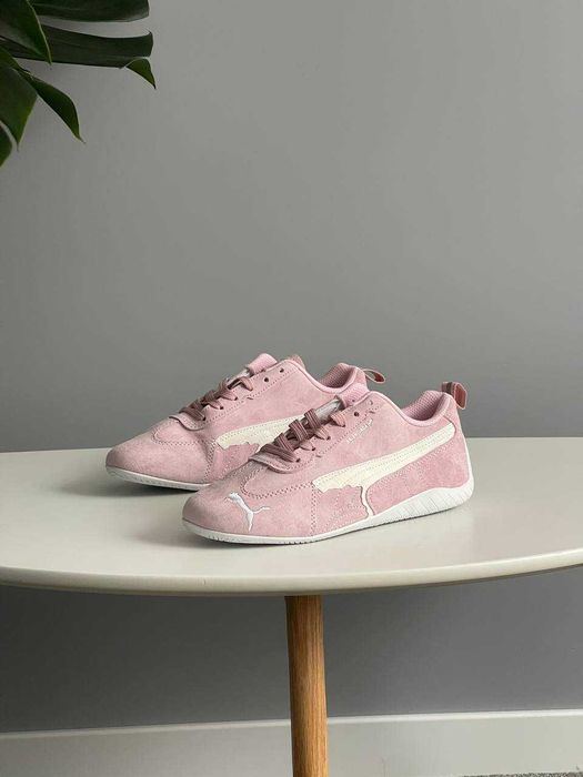 Кросівки Puma Speedcat Suede Balenciaga In Pink premium