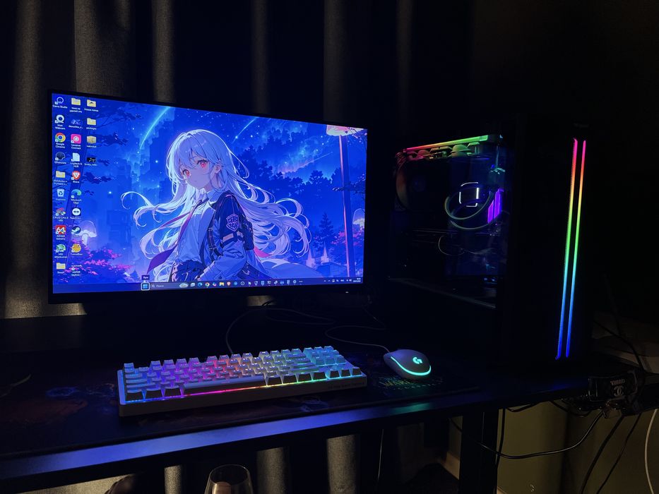 Игровой компьютер в сборе Ryzen 7 5800X GTX 4060 32GB 500Gb