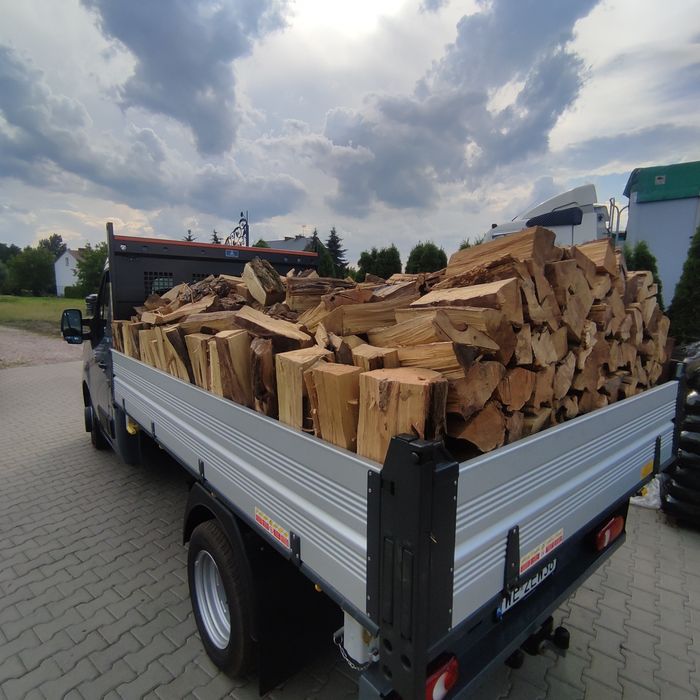 Drewno kominkowe, opałowe, do pieca, sezonowane, suche, mieszanka, mix