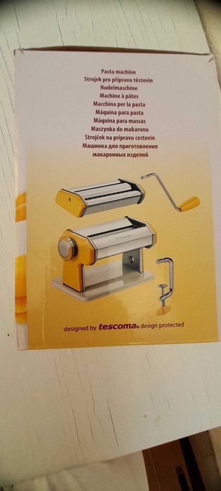 Máquina de massa Tescoma Delícia novo