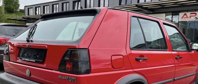 Спойлер GTI  для golf 2