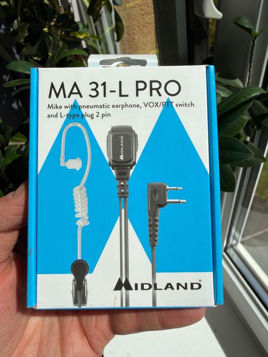 Zestaw słuchawkowy Midland MA31-L Pro Security Headset
