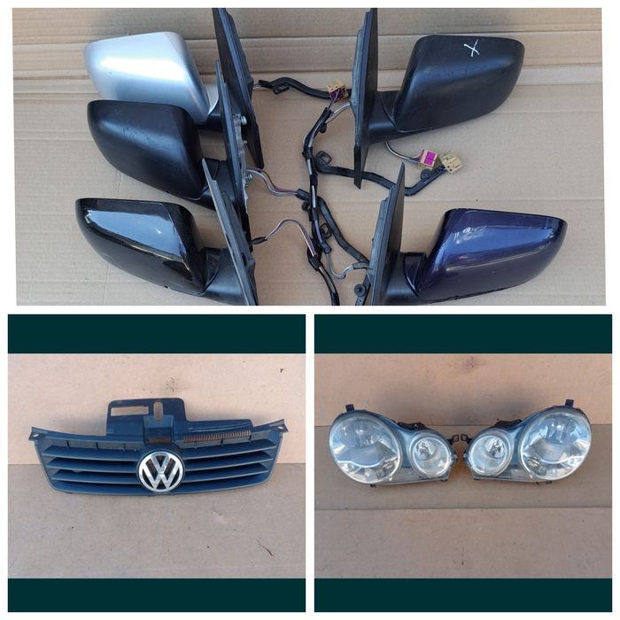 Фари Решотка Зеркало Поло 4 VW Polo 4