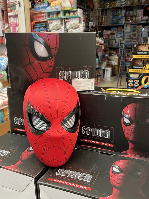 Маска Spider Man, маска Человека Паука, супер Герой marvel, марвел