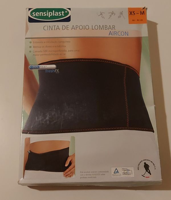 Cinta de apoio lombar