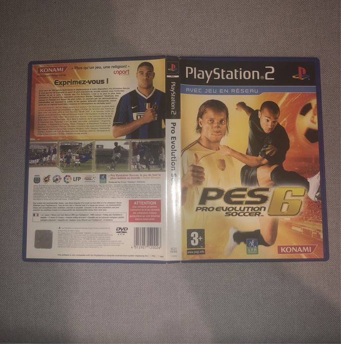 PS2 PES 1 2 3 4 5 6