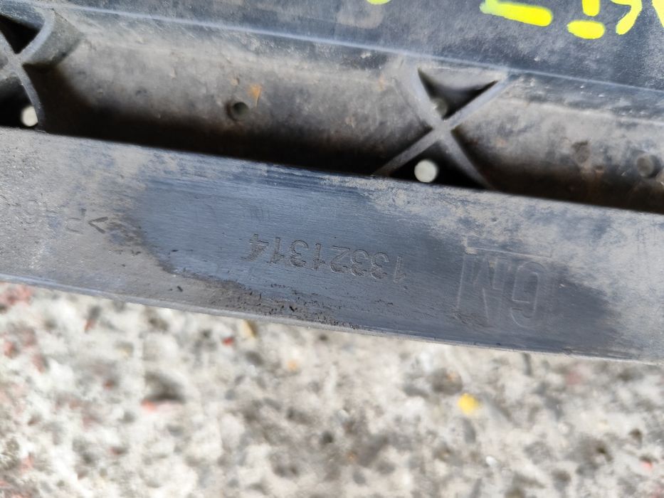 Belka dolna wzmocnienie zderzaka opel astra j lift i przedlift