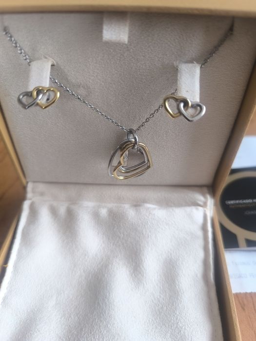 Conjunto One pio e brincos