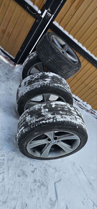 Диски Титани 128 стиль BMW різноширокі шина Continental SportContact 6