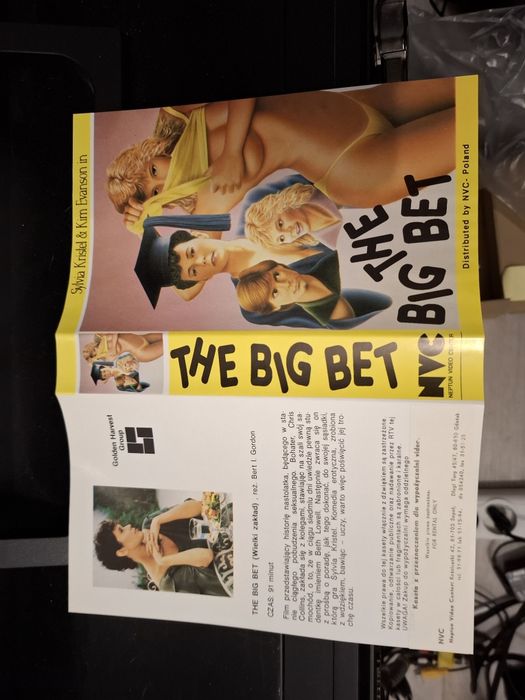 Wielki zakład (The Big Bet) VHS