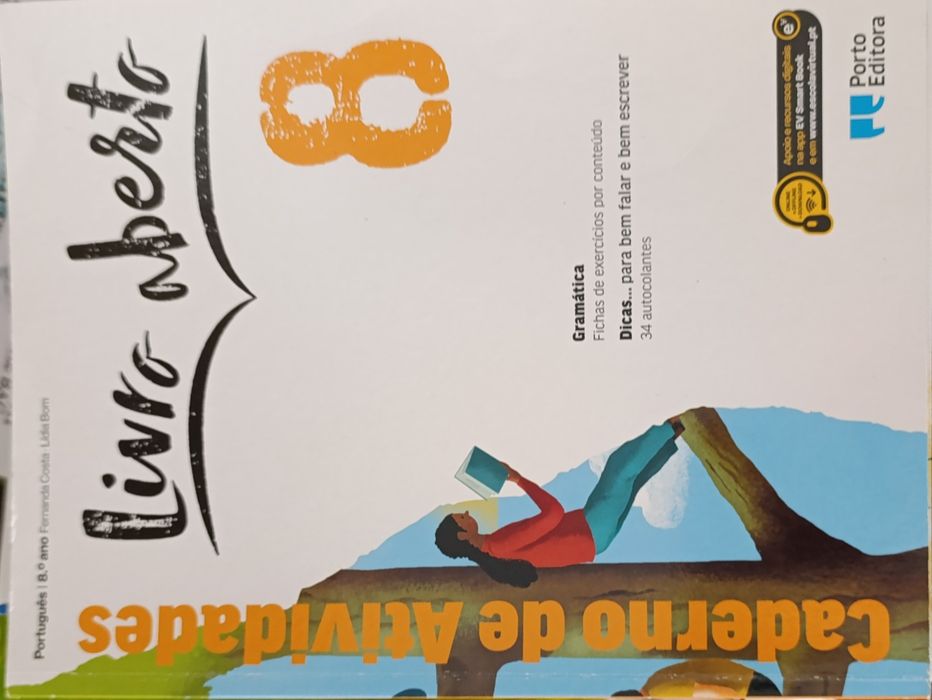 Livros de fichas  novos 8 e 9