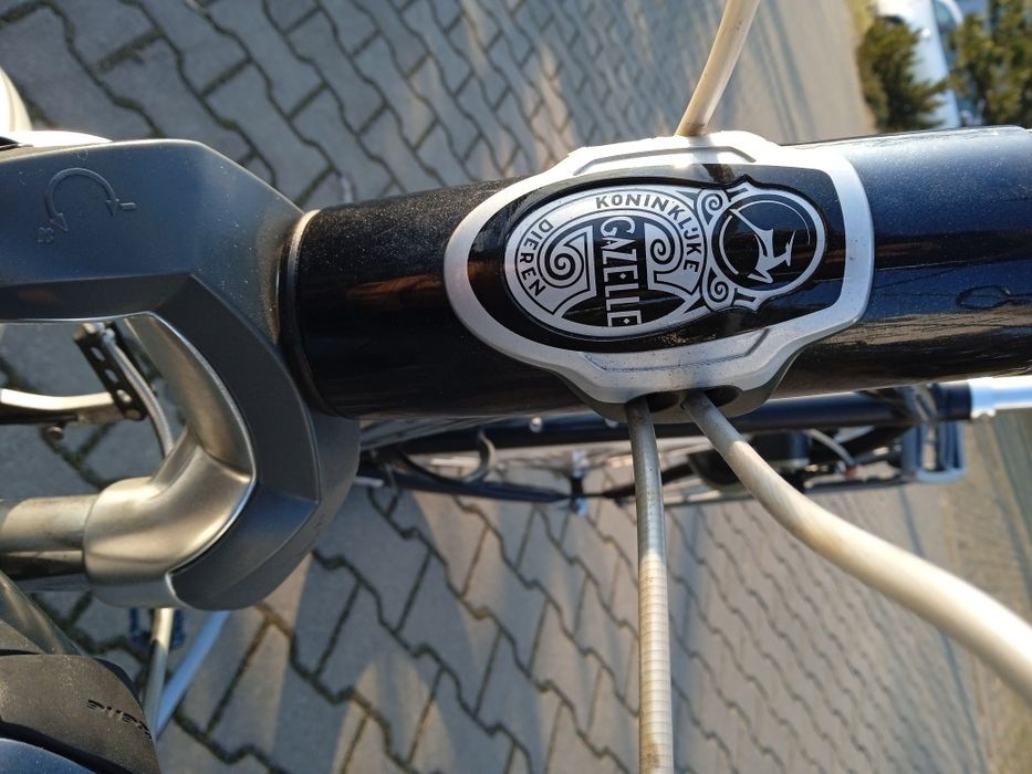 Rower Miejski trekking Gazelle Fuente koło 28 deore LX holenderski alu