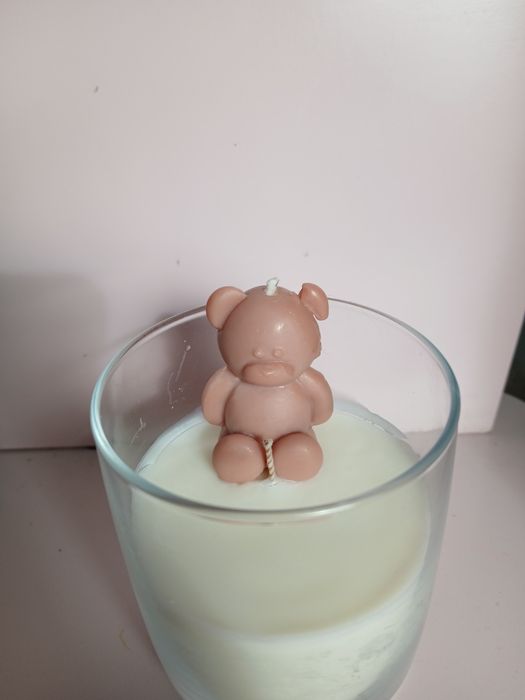 Vela artesanal ursinho