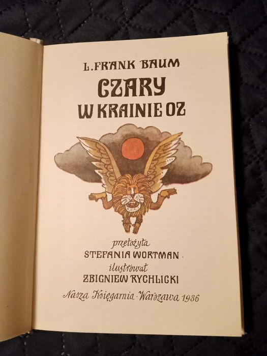 Czary w Krainie Oz. Frank Baum. Dorotka