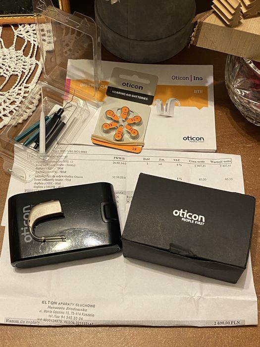 Oticon Aparat sluchowy sluchawka