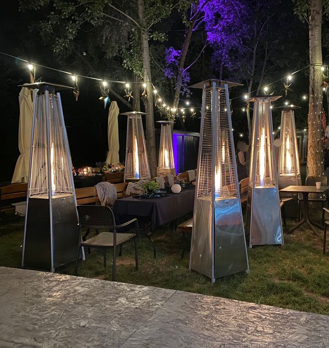 Promienniki/ogrzewacze/piramidy/palniki gazowe