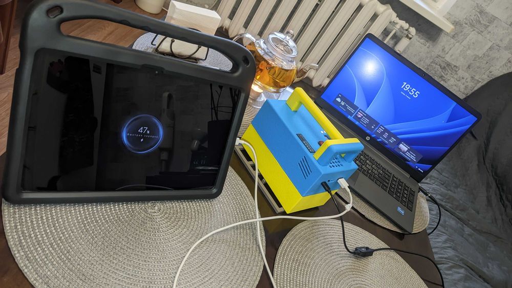 Павербанк Патріот 280W 60000mAh LiFePo4