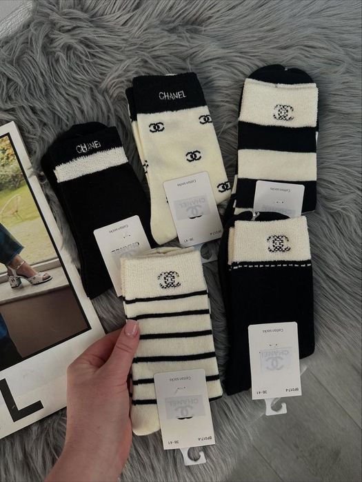 Zestaw 5 par skarpetek damskich