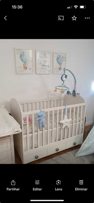 Mobile para Berço de Bebe Chicco - Next2Dreams azul