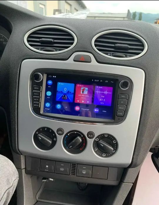 Rádio Ford Focus, Mondeo, S-Max Android 14 com GPS