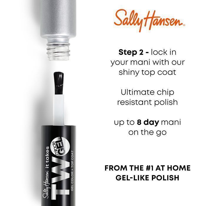 Sally Hansen  960 Sugar Fix 7,5 Ml Żelowy Lakier Do Paznokci 2 W 1