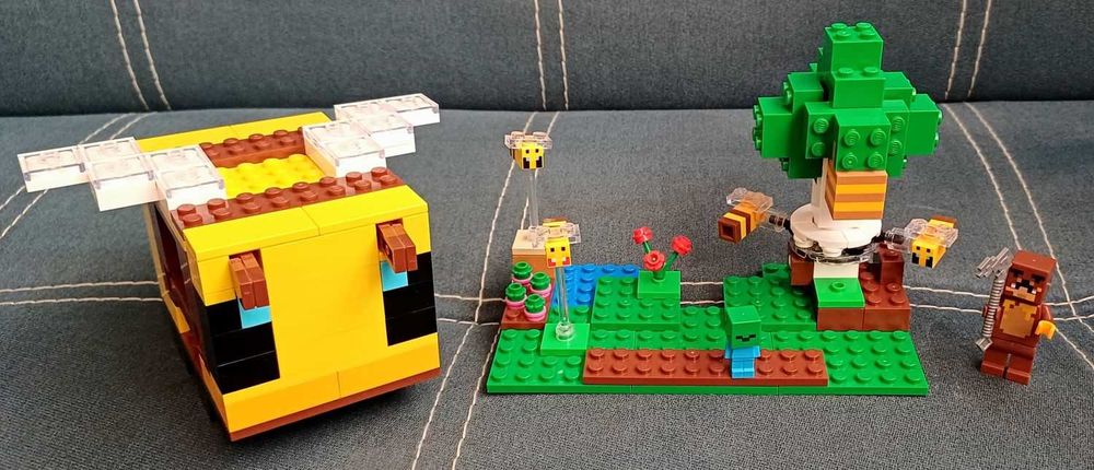 LEGO 21241 Minecraft – Pszczeli Ul 8+ - jak nowe