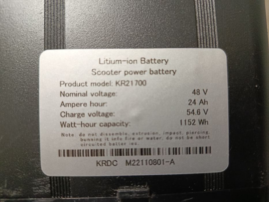 Электровелосипед складной фэтбайк LUX 20" 48V 1000