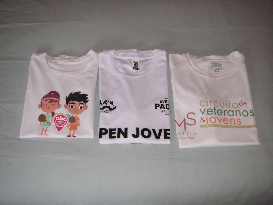 T Shirts Padel - Criança T-10, 12 e 12/14 Anos
