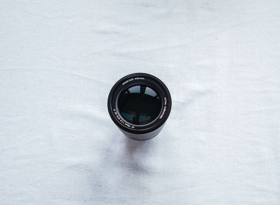 Viltrox 75 1.2 for fujifilm camera