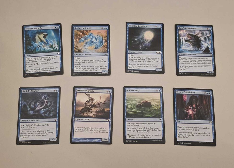 Cartas Magic - Azuis