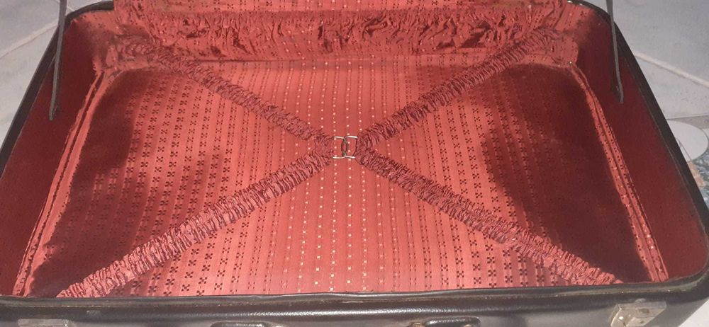 Mala de viagem vintage década 1970