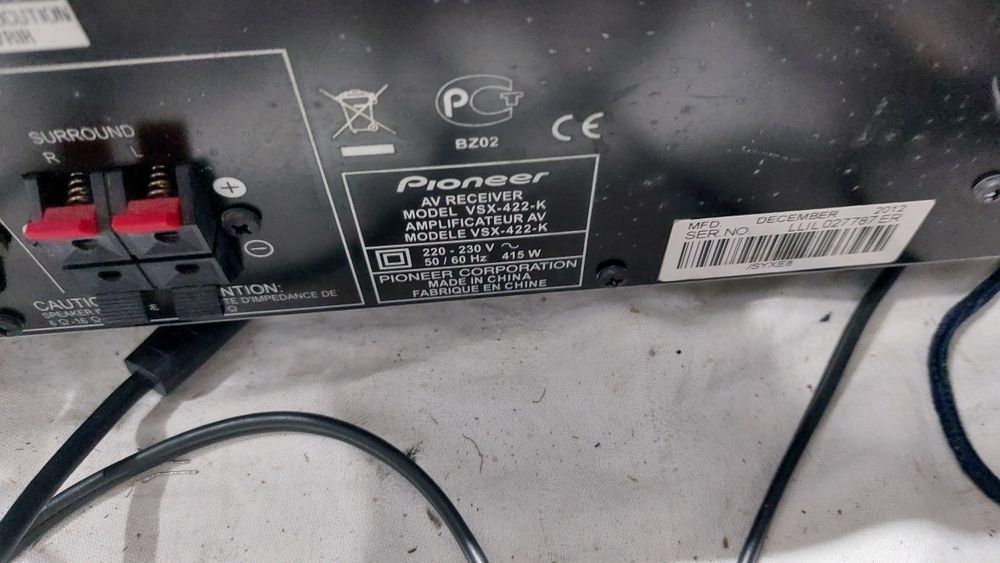 Pioneer vsx 422 ресивер